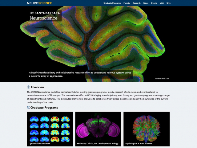 UCSB Neuroscience Front Page
